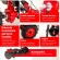 Motocultivador Micro Trator Kawashima MCG780D Gasolina 7HP 800mm 24 Lâminas