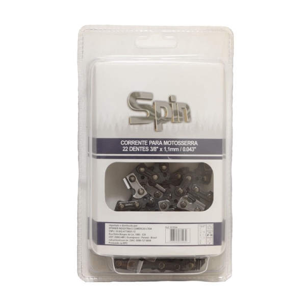 Corrente 22 Dentes 3/8 X 1,1 P/ 12  St170 Qualidade Original
