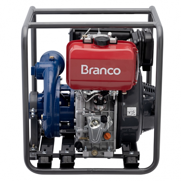 Motobomba Diesel 13cv 3 Pol Bd-717 Branco Motores Centrifuga