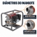 Motobomba Branco B4T-711E Gasolina 7,5HP Partida Elétrica