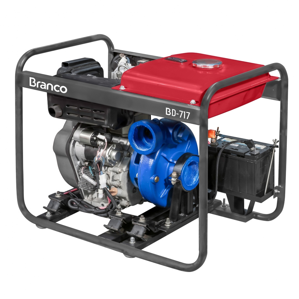 Motobomba Diesel BD-717E 13,0cv 3x3 Partida Elétrica 66 MCA