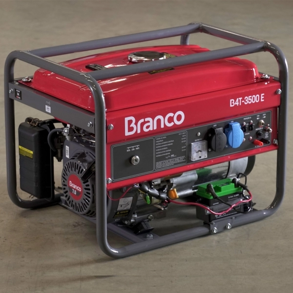 Gerador à Gasolina portátil 3,5 kVA Monofasico 7cv B4T-3500