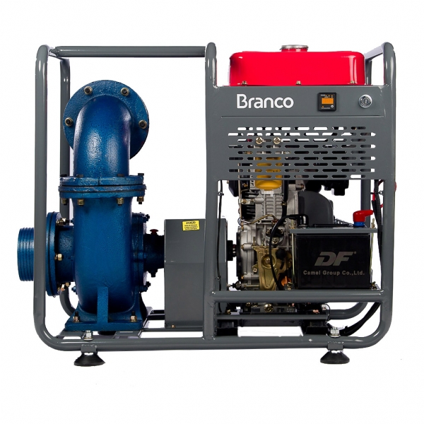 Motobomba Diesel 13cv 6 Pol 180m3/h Partida Elétrica Bd-720e