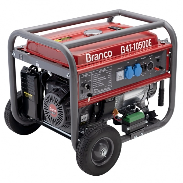 Gerador Gasolina 9kVA 9000W Partida Elétrica B4T-10500E