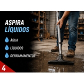 Aspirador Grande Porte Pó E Líquidos A80VX Kajima