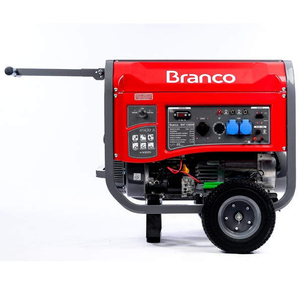 Gerador a Gasolina 13 kVA B4T-13000 P/ Eletrica Mono 220v