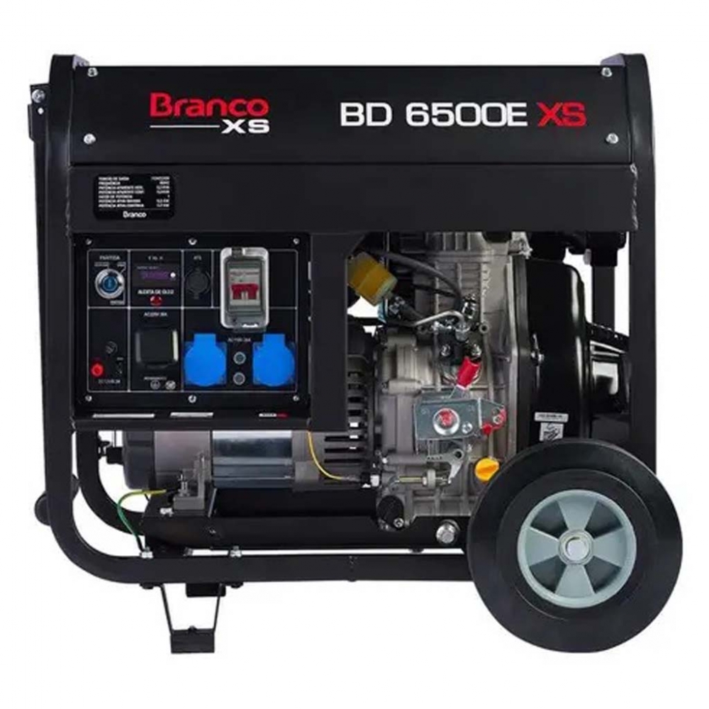 Gerador Diesel 6,5kVA Partida Elétrica BD6500E XS