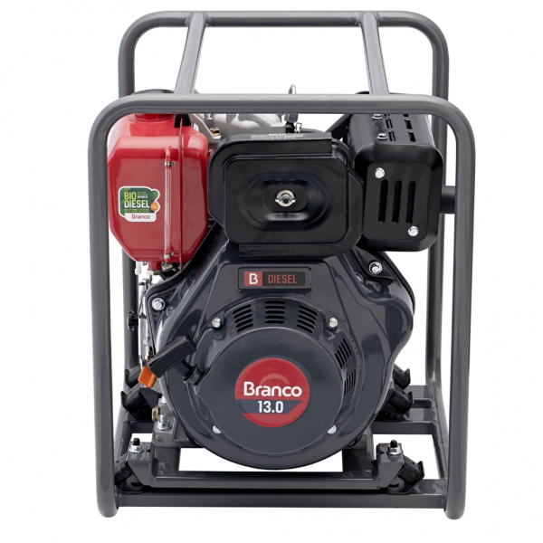 Motobomba Diesel 13cv 3 Pol Bd-717 Branco Motores Centrifuga