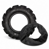 Kit Pneu 5.00-12 com Câmara de Ar BTTD10 Branco Motores