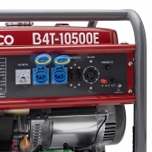Gerador Gasolina 9kVA 9000W Partida Elétrica B4T-10500E