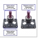 ADAPTADOR PARA TOMADA DE FORÇA BTTD10 e BTTG15 Branco