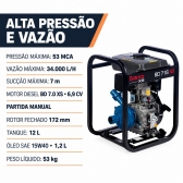 Motobomba Branco BD 716 XS Diesel Partida Manual 53 MCA