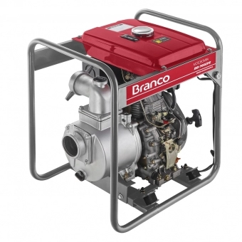 Motobomba Diesel Autoescorvante BD-705 Branco