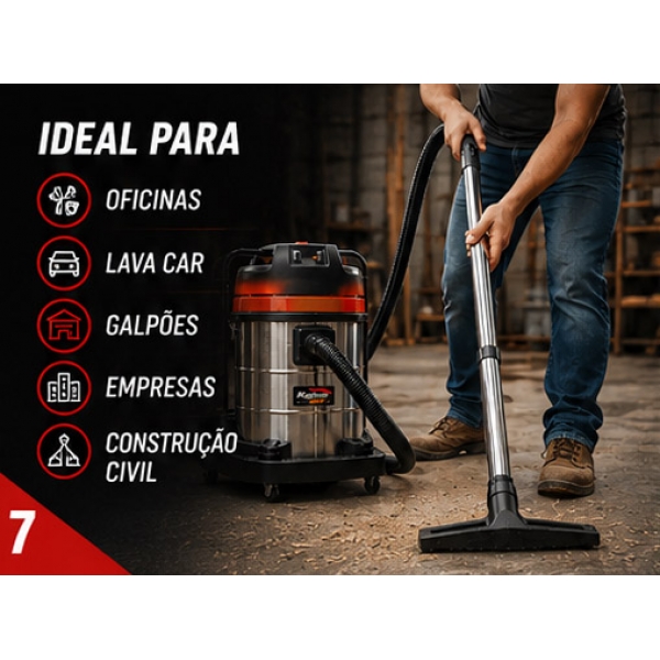 Aspirador Grande Porte Pó E Líquidos A80VX Kajima
