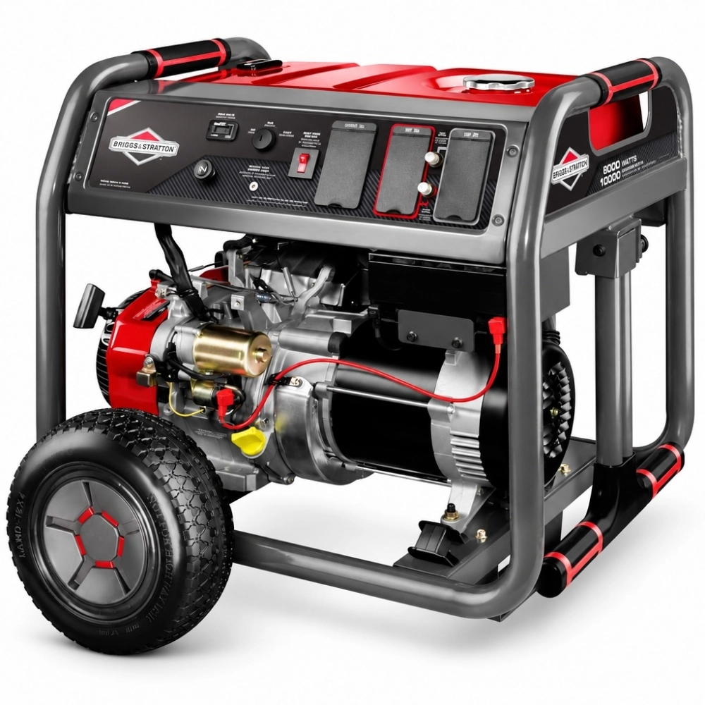 Gerador Gasolina Partida Elétrica 8000W Briggs Stratton