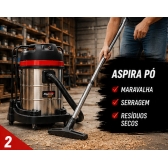 Aspirador Grande Porte Pó E Líquidos A80VX Kajima